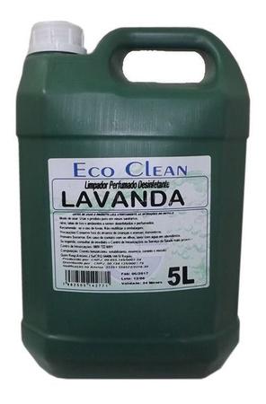 Imagem de Limpador Perfumado Desinfetante Lavanda Eco Clean 5 Litros