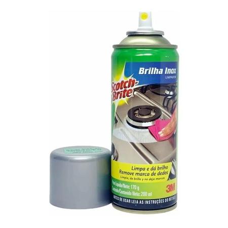 Imagem de Limpador Spray Brilha Inox Scotch-Brite 170g 3M