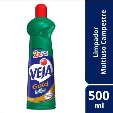 Imagem de Limpador Veja Multi Uso Gold Campestre 500ml Kit 5