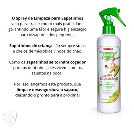 Imagem de Limpeza de Sapatinhos Orgânico 300ml - BioClub