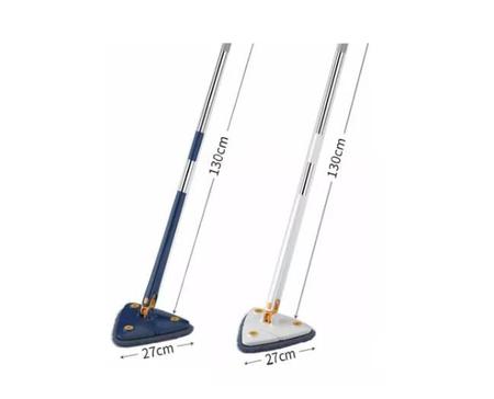 Limpador e Esfregão Triangular Mop Ajustável Giratório Vortex 360° + 2  Refil – Minha loja