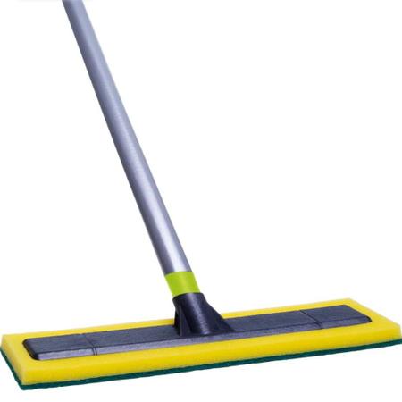 Imagem de limpeza profunda mop abrasivo esponja esfregao  limpa vidros chão cozinha casa  pisos