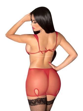 Imagem de Lingerie Chapeuzinho Vermelho Vestido Sex Completa Bojo