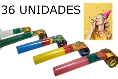 Imagem de Língua De Sogra Pacote Com 36 Unidades Para Festas - Jaraguá Toys