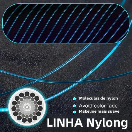 Imagem de Linha de Pesca de Nylon Sougayilang - 500m, 7-38lb, Super Resistente