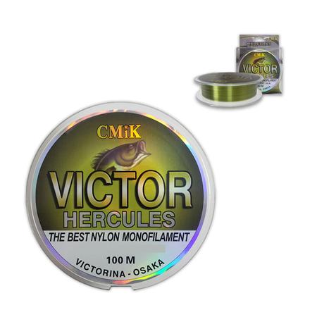 Linha de Pesca Monofilamento 100m Victor Hercules Nylon - Cmik