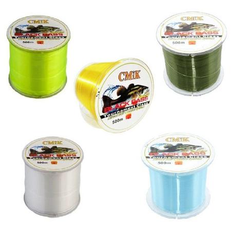 Imagem de Linha de Pesca Monofilamento 500m Nylon Carretel CMiK 0.20mm