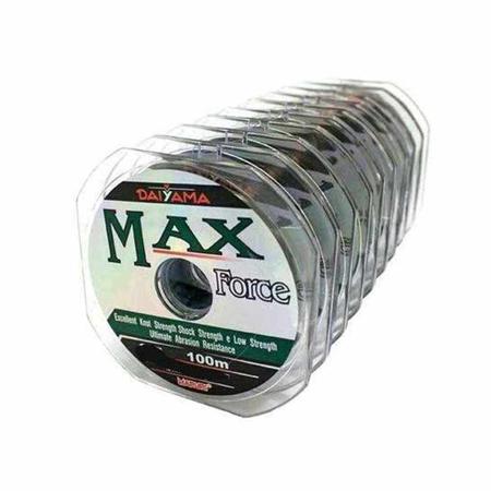 Imagem de Linha de Pesca Monofilamento Max Force 61kg 0,74mm - 100m