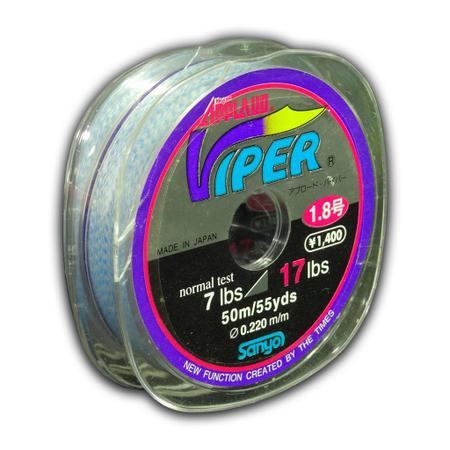 Imagem de Linha de Pesca Multi Filamentos Applaud - Viper - 1.8 - 7~17lbs - 0.220mm - 50m