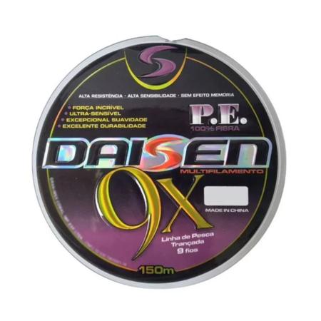 Imagem de LINHA de Pescaria Multifilamento DAISEN PE 9X 0,37MM 60LB 150M