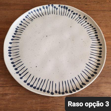 Imagem de Linha Essências Azul Porto Brasil - Pratos raso/fundo/sobremesa