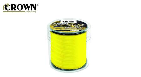 Imagem de Linha Monofilamento Crown Fiber Soft Yellow 0,47Mm 19Kg 500M