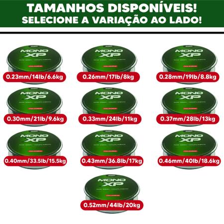 Imagem de Linha Pesca Monofilamento Maruri Mono XP Dark Green Pop Fishing Resistente