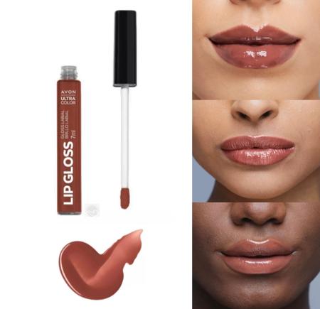 Lip Gloss Labial Ultra Color Marrom Must Have Avon 7ml - Gloss e Brilho  Labial - Magazine Luiza