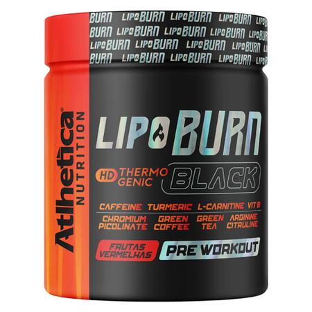 Imagem de Lipo Burn Black Pre Workout Atlhetica Nutrition 200g