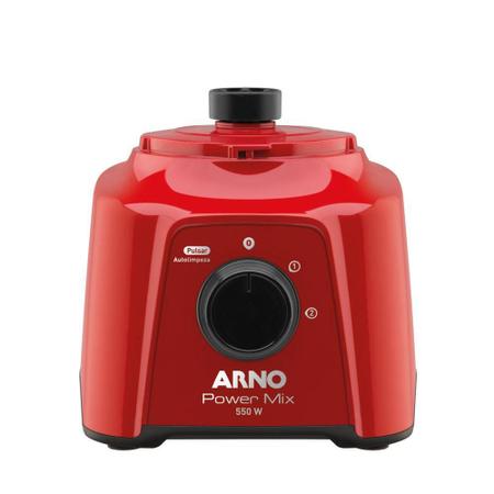 Imagem de Liquidificador Arno 2L 550W Power Mix Vermelho LN28 - 127V