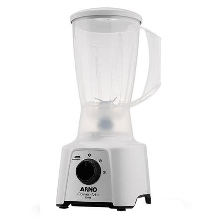 Imagem de Liquidificador Arno LQ12 Power Mix Copo de Plástico 2 Velocidades + Pulsar 550W Branco