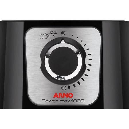 Imagem de Liquidificador Arno Power Max LN55, 15 Vel, 1000W, Preto - 220V