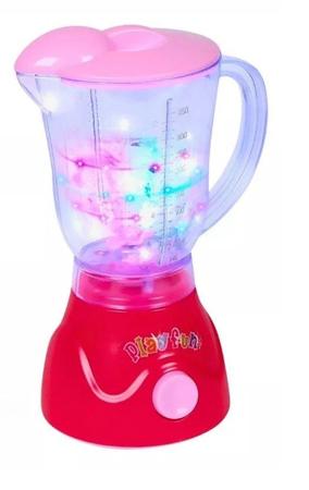 Imagem de Liquidificador de Brinquedo Infantil Cozinha Meninas Movimento Real Com Luzes