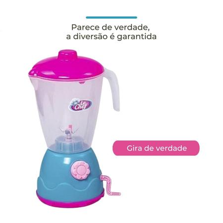 Imagem de Liquidificador Infantil Brinquedo Cozinha Infantil Usual