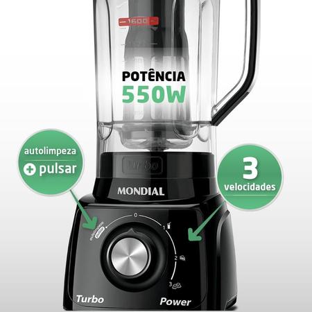 Imagem de Liquidificador L99FB 60HZ Com Filtro - Mondial