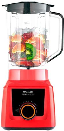 Imagem de Liquidificador Mallory Taurus 12 Velocidades 3,1L Vermelho 110V