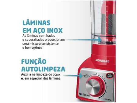 Imagem de Liquidificador Mondial L-1000 RI