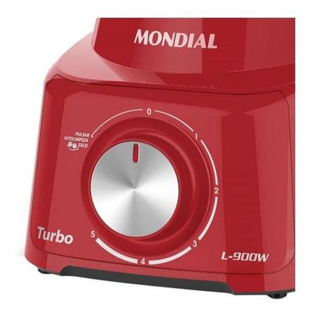 Imagem de Liquidificador Mondial Turbo Full 900w L900 220v