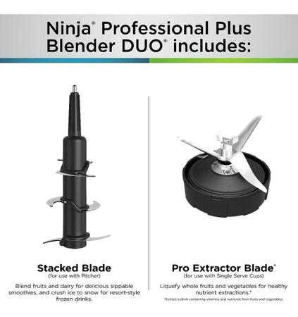Liquidificador Ninja Blender Duo + Dois Copos 1200W - Liquidificador  Blender - Magazine Luiza