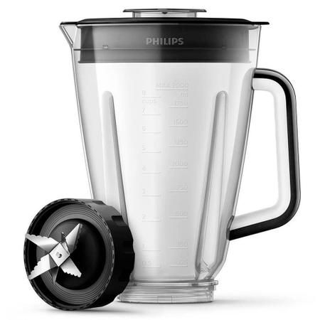 Imagem de Liquidificador Philips Walita 1200W com 5 Velocidades RI2240 Preto