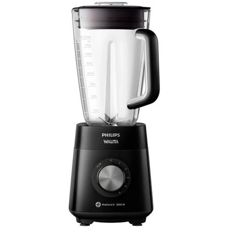 Imagem de Liquidificador Philips Walita 1200W com 5 Velocidades RI2240 Preto