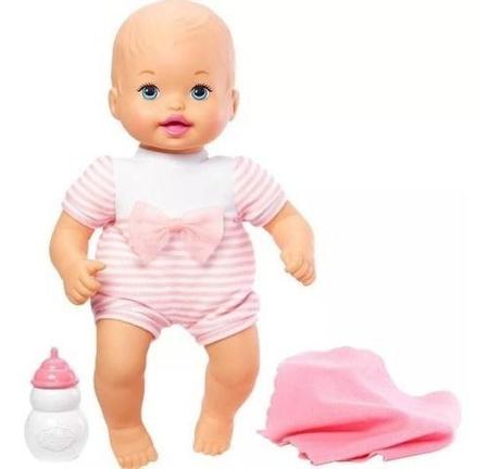 Imagem de Little Mommy Recém Nascido Menina Listras Mattel