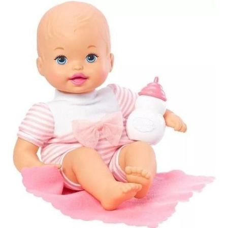 Imagem de Little Mommy Recém Nascido Menina Listras Mattel