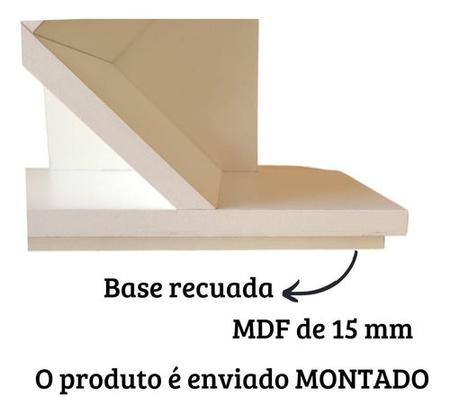 Imagem de Livreiro Pequeno em MDF Branco