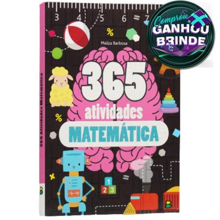 Livro Infantil 505 Atividades - Jogos Colorir Lógica Escrever Matemática -  Brasileitura