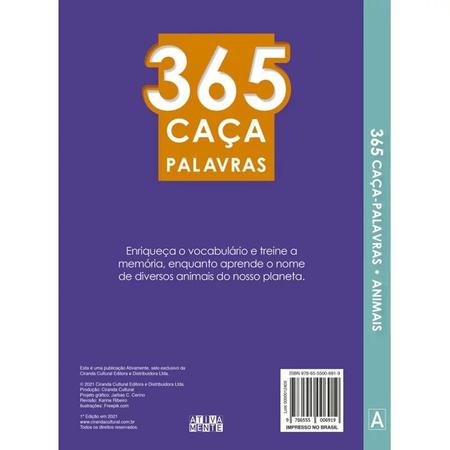 Livro Caça-palavras Ed.34 - Fácil - Infantil - Brincar