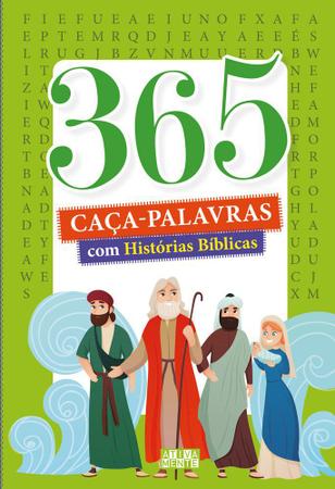 Livro 365 Caça Palavras C/ Historias Bíblicas - - Livros de Caça-palavras -  Magazine Luiza