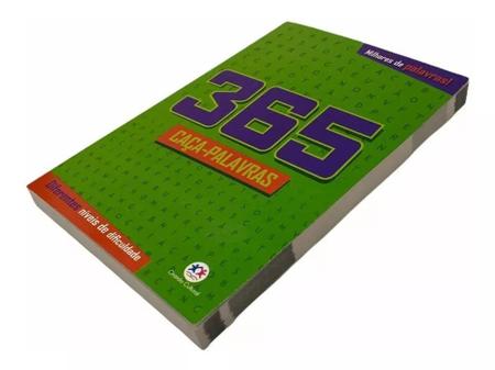 Livro 365 Caça Palavras Jogo Educativo Nível Fácil Difícil - ciranda  cultural - Jogos Educativos - Magazine Luiza