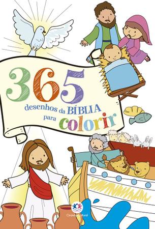 Imagem de Livro - 365 Desenhos da Bíblia para colorir