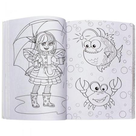 Livro 365 Desenhos Para Colorir Brasileitura Crianças Filhos