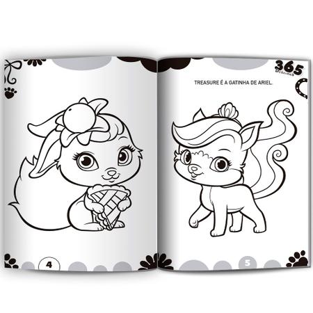 Livro - 365 Desenhos Para Colorir Disney Princesas e Fadas em