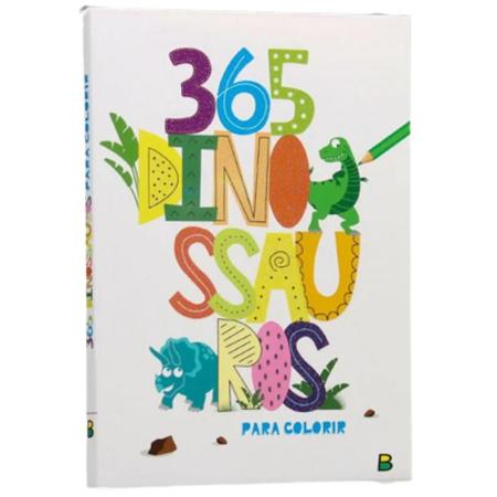 Livro 365 Desenhos Para Colorir Brasileitura Crianças Filhos