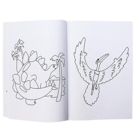 Livro - Dinossauros Livro 365 Atividades e Desenhos para Colorir