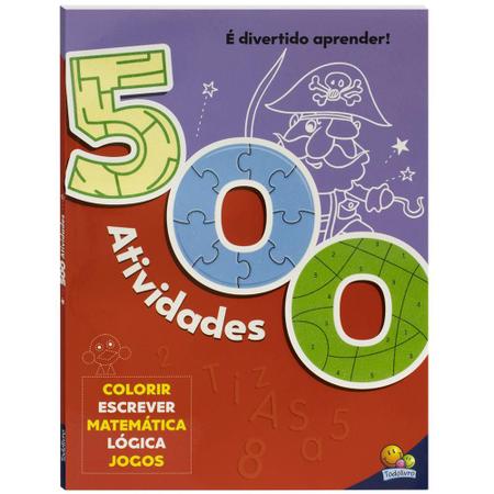 Livro infantil meu livro de jogos para meninos Todolivro - Papelaria Barão