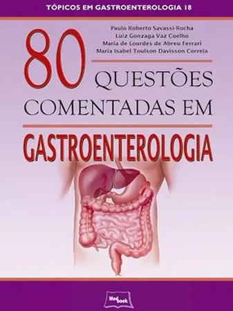 Imagem de Livro - 80 questões comentadas em gastroenterologia