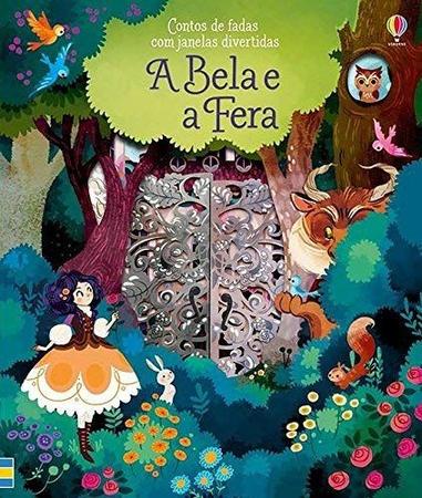 Imagem de Livro - A Bela e a fera : Contos de fadas com janelas divertidas