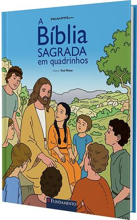 Imagem de Livro - A Bíblia Sagrada Em Quadrinhos