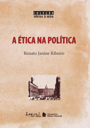 Imagem de Livro - A ética na política