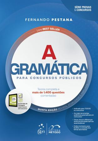 Imagem de Livro - A Gramática para Concursos Públicos