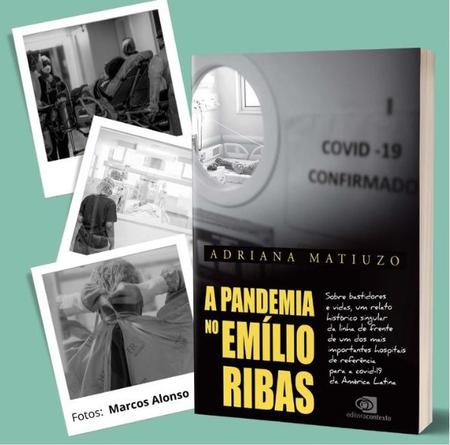 Imagem de Livro - A pandemia no Emílio Ribas
